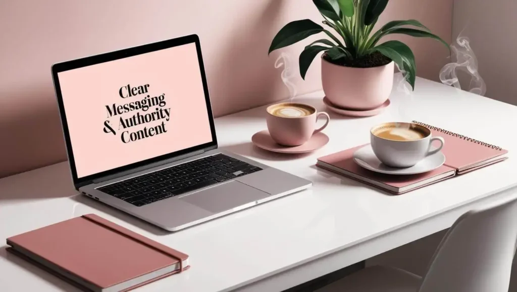 Clear Messaging & Authority Content Srategy Consulting Session with Morgane