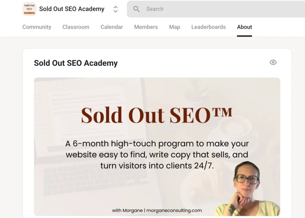 Sold Out SEO Academy