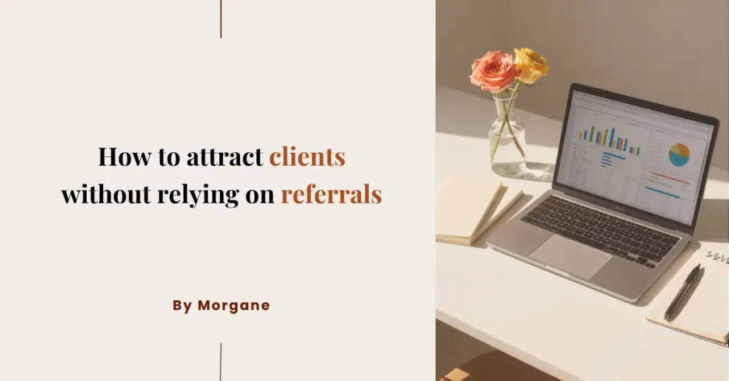 How to attract clients without relying on referrals